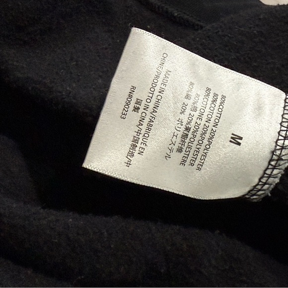 Fear of God Essentials Black long sleeve pullover hoodie - Picture 7 of 8